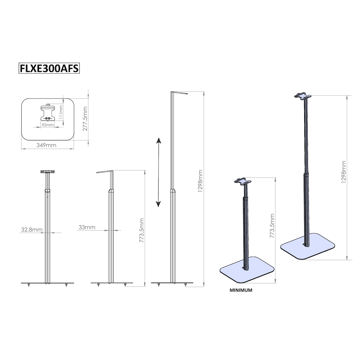 FLXE300AFS - Line Drawing