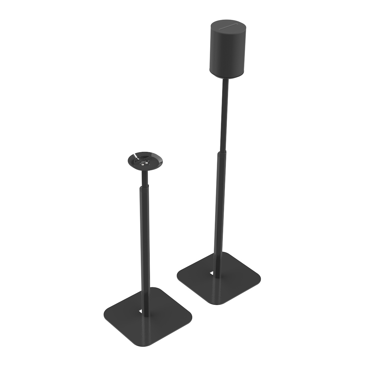 Reguleeritava kõrgusega põrandastatiivid Sonos Era 100 kõlaritele Flexson Essentials Adjustable Floor Stands on spetsiaalselt Sonos Era 100 jaoks loodud paar kv